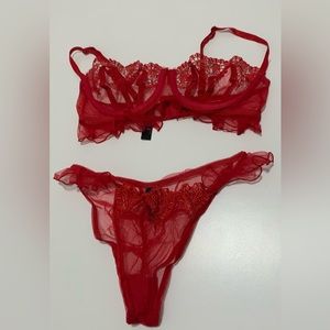 Valentines Day Lingerie Set